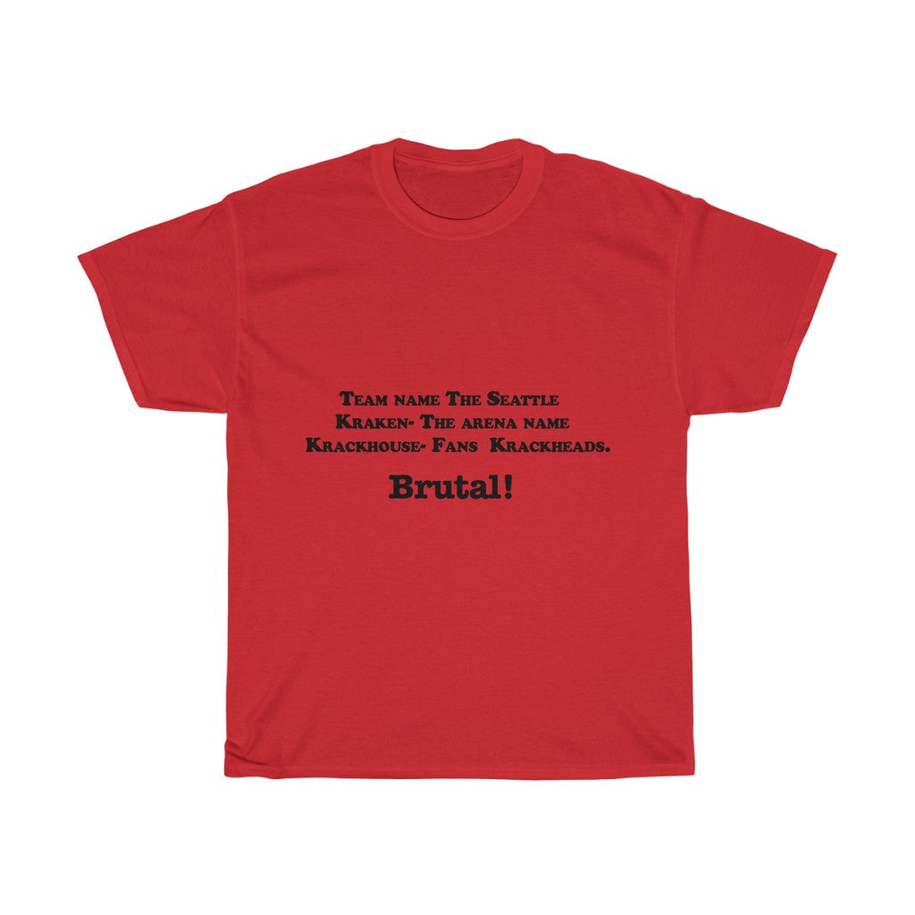 Unisex Heavy Cotton Tee - brutual
