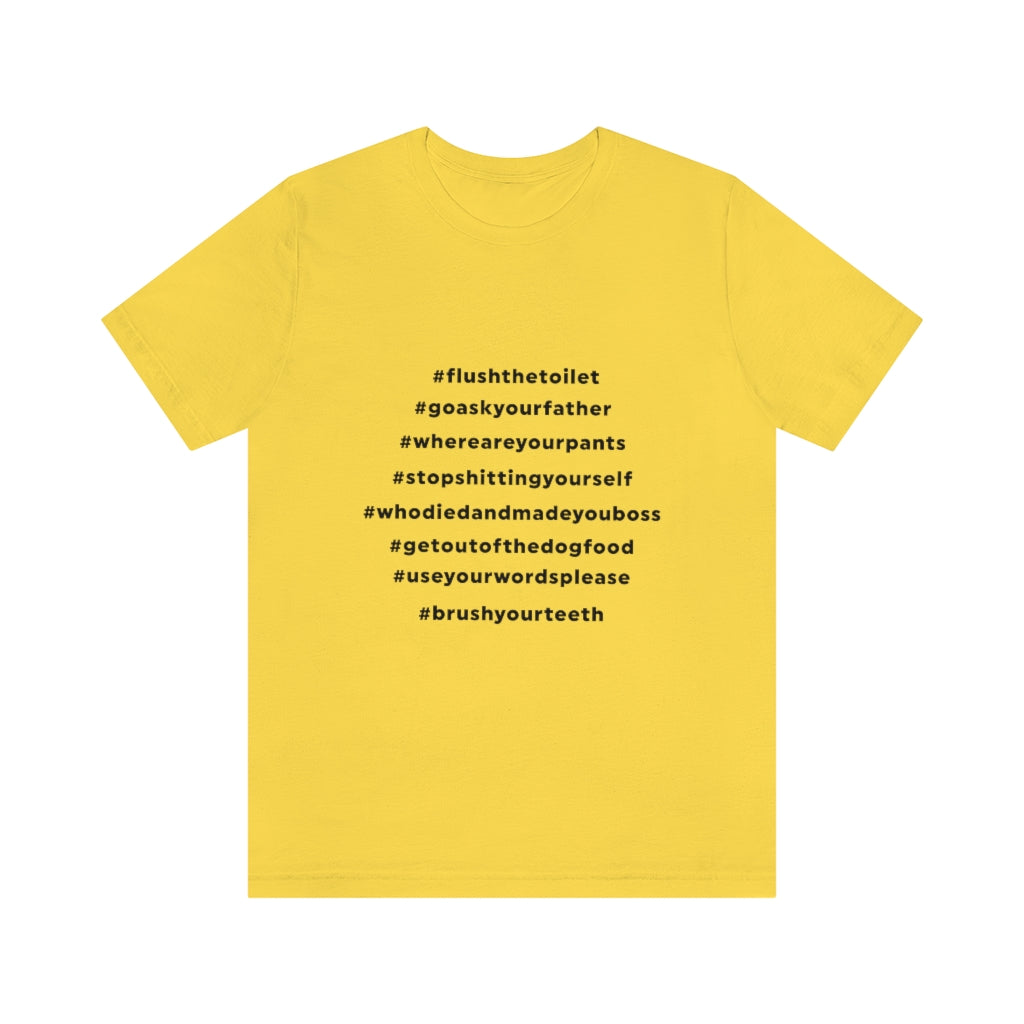 Unisex Jersey Short Sleeve Tee
