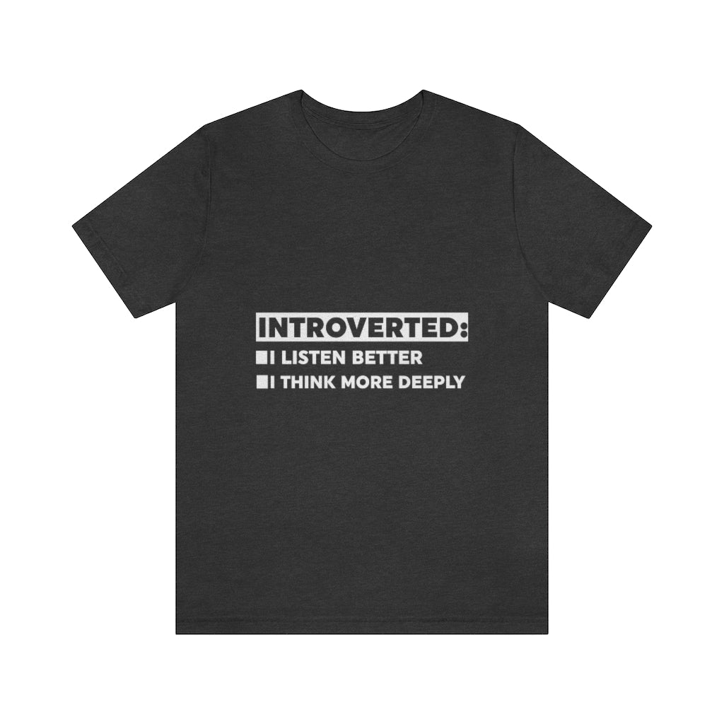 Unisex Jersey Short Sleeve Tee