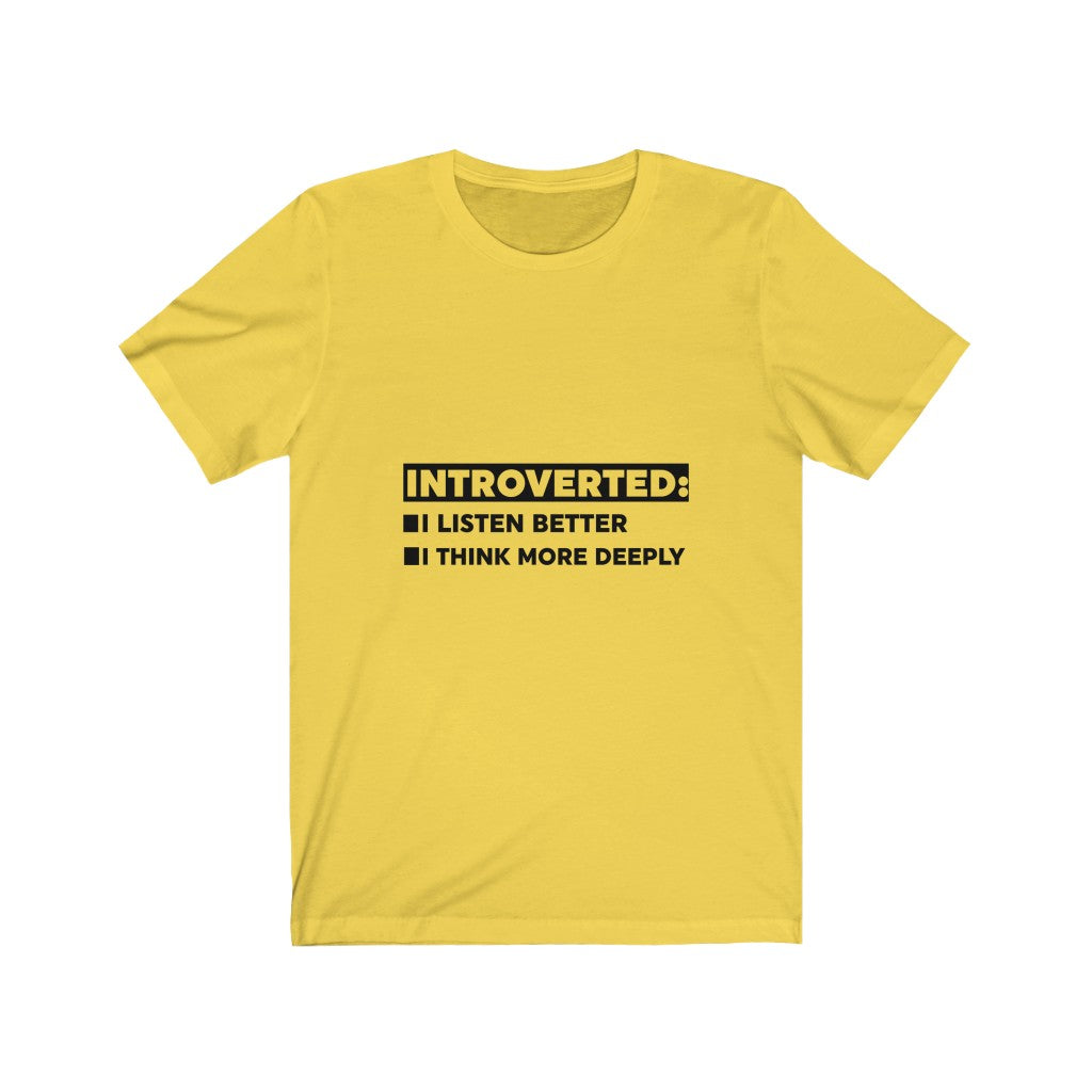 Unisex Jersey Short Sleeve Tee