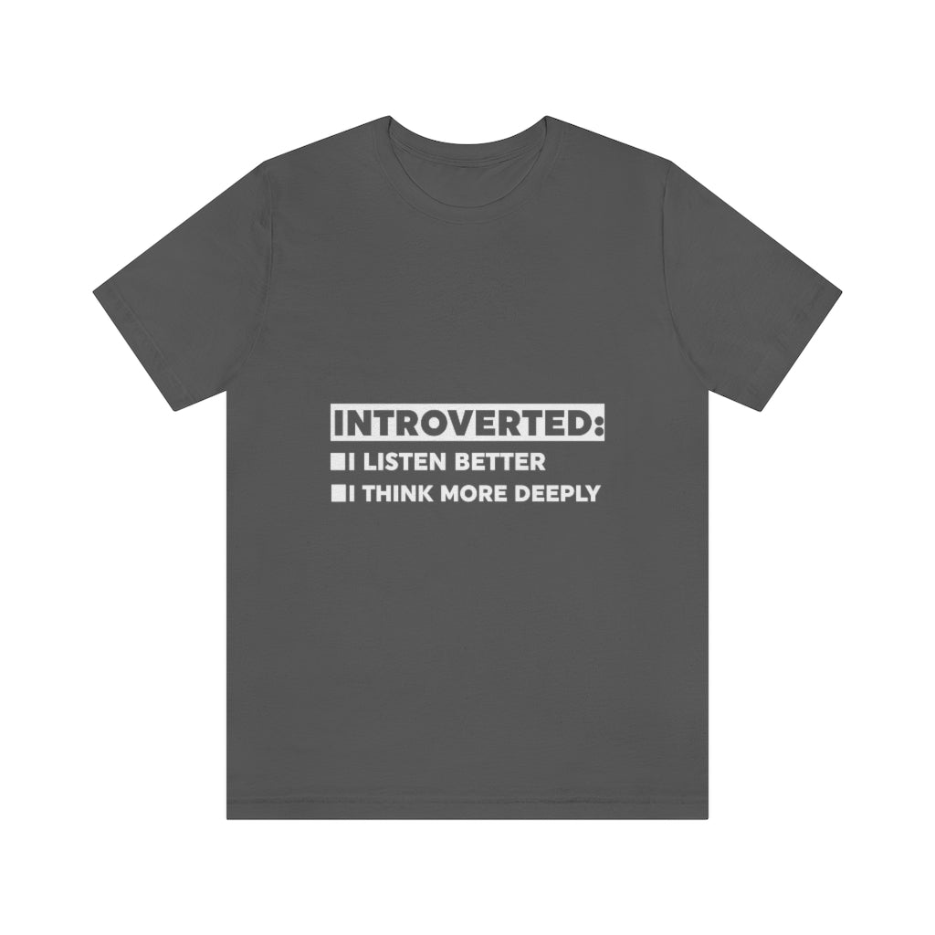 Unisex Jersey Short Sleeve Tee