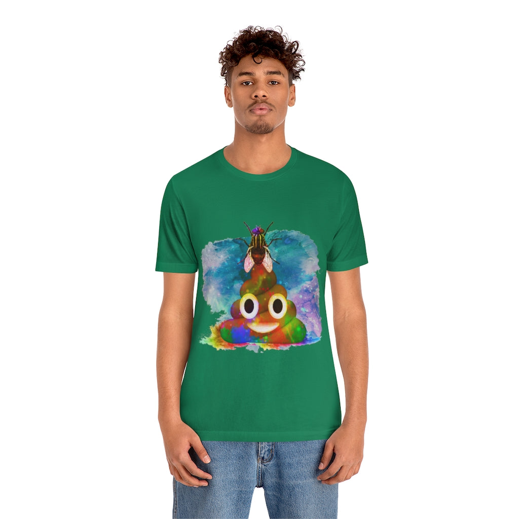 Fly Poop Unisex Jersey Short Sleeve Tee