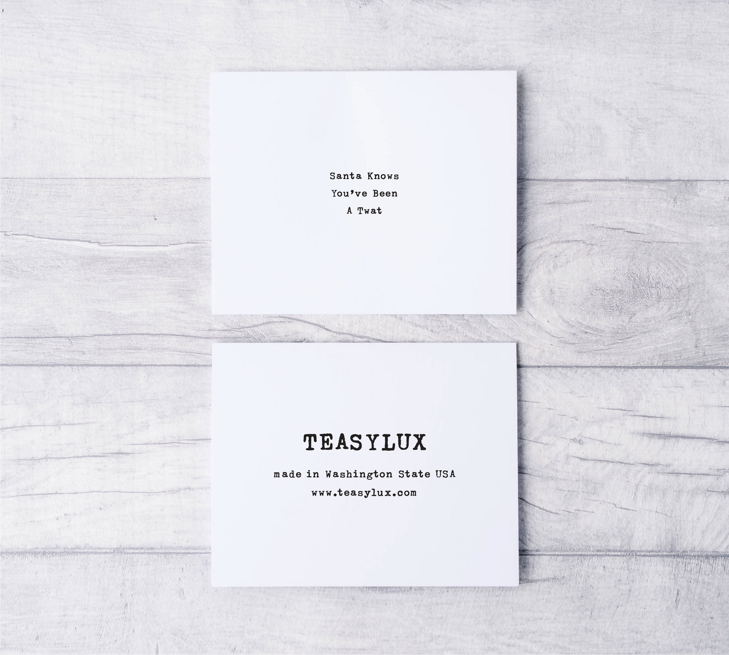 Christmas Cards | Awful Festive Card | Festive Season | Charm Love Gift | Snarky Appreciation | Joyful Thank You | Family Santa Clause Women