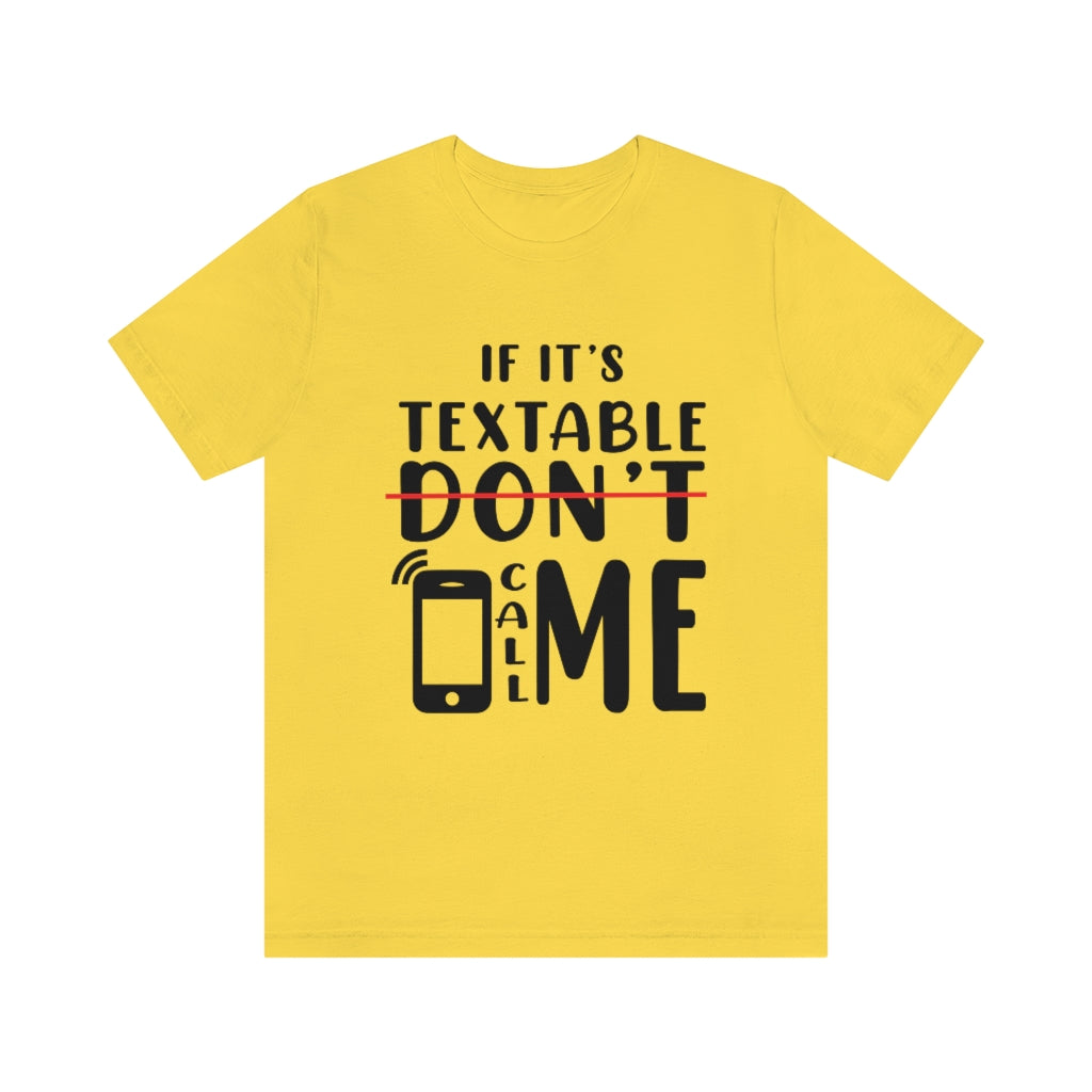 Unisex Jersey Short Sleeve Tee