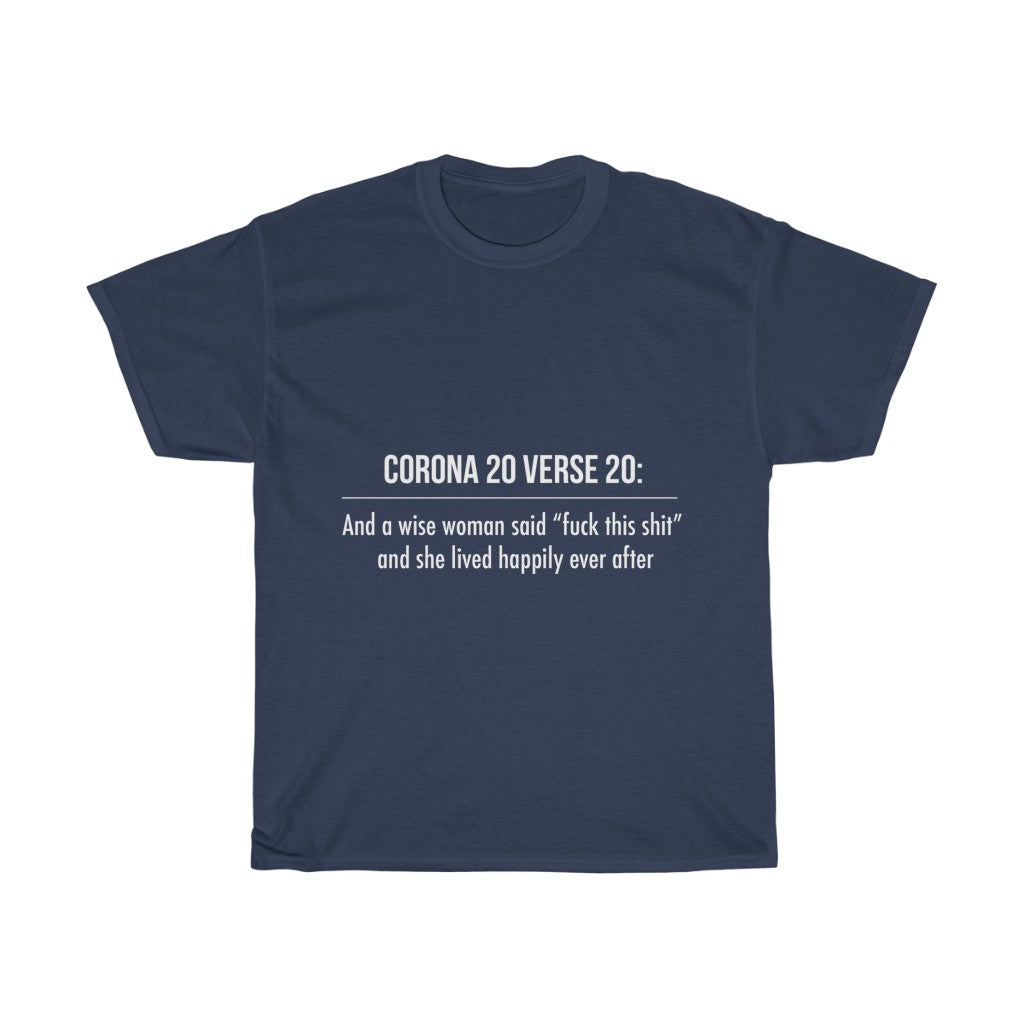 Unisex Heavy Cotton Tee - Corona 20 verse 20