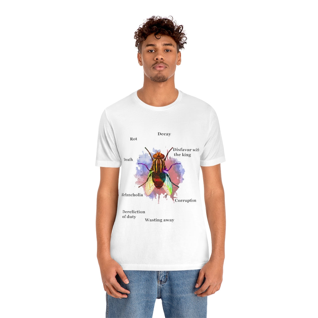 Fly Characteristics Unisex Jersey Short Sleeve Tee