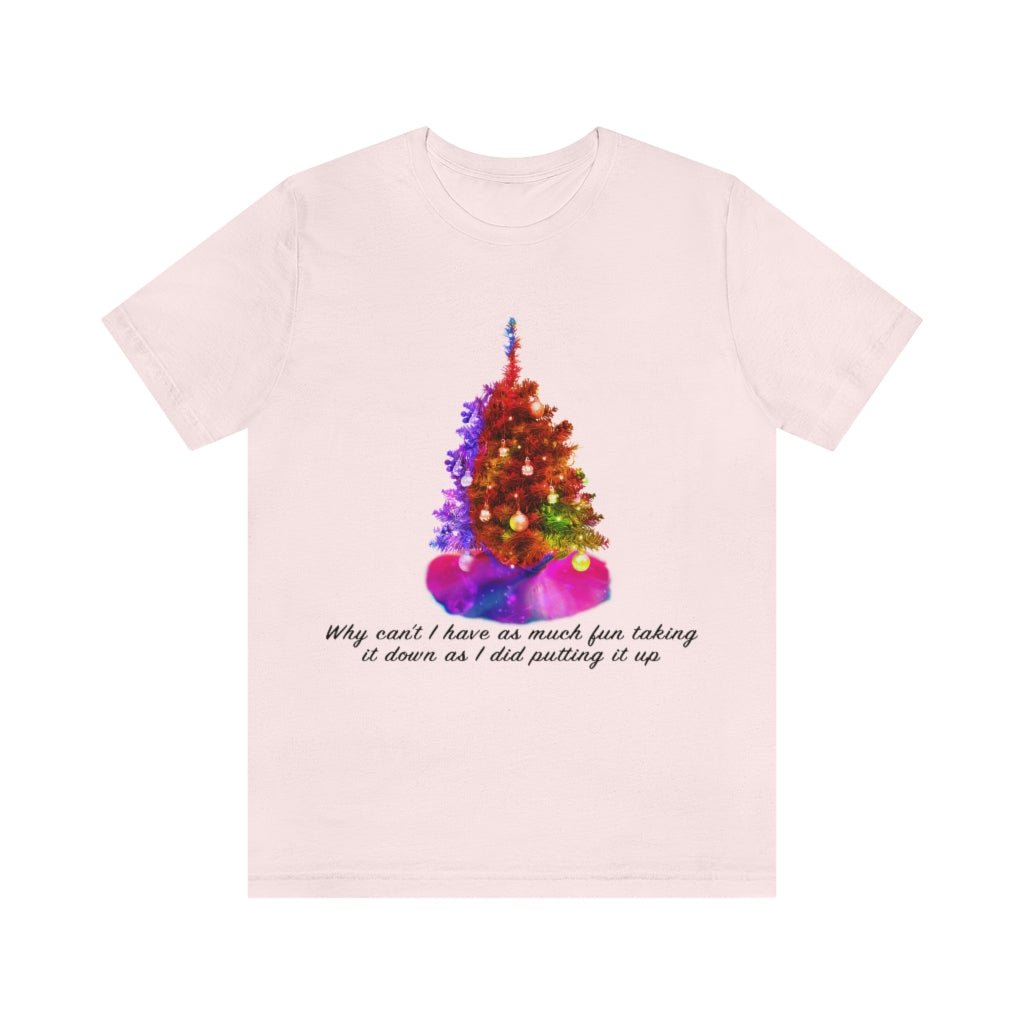Christmas Tree Unisex Jersey Short Sleeve T-shirt