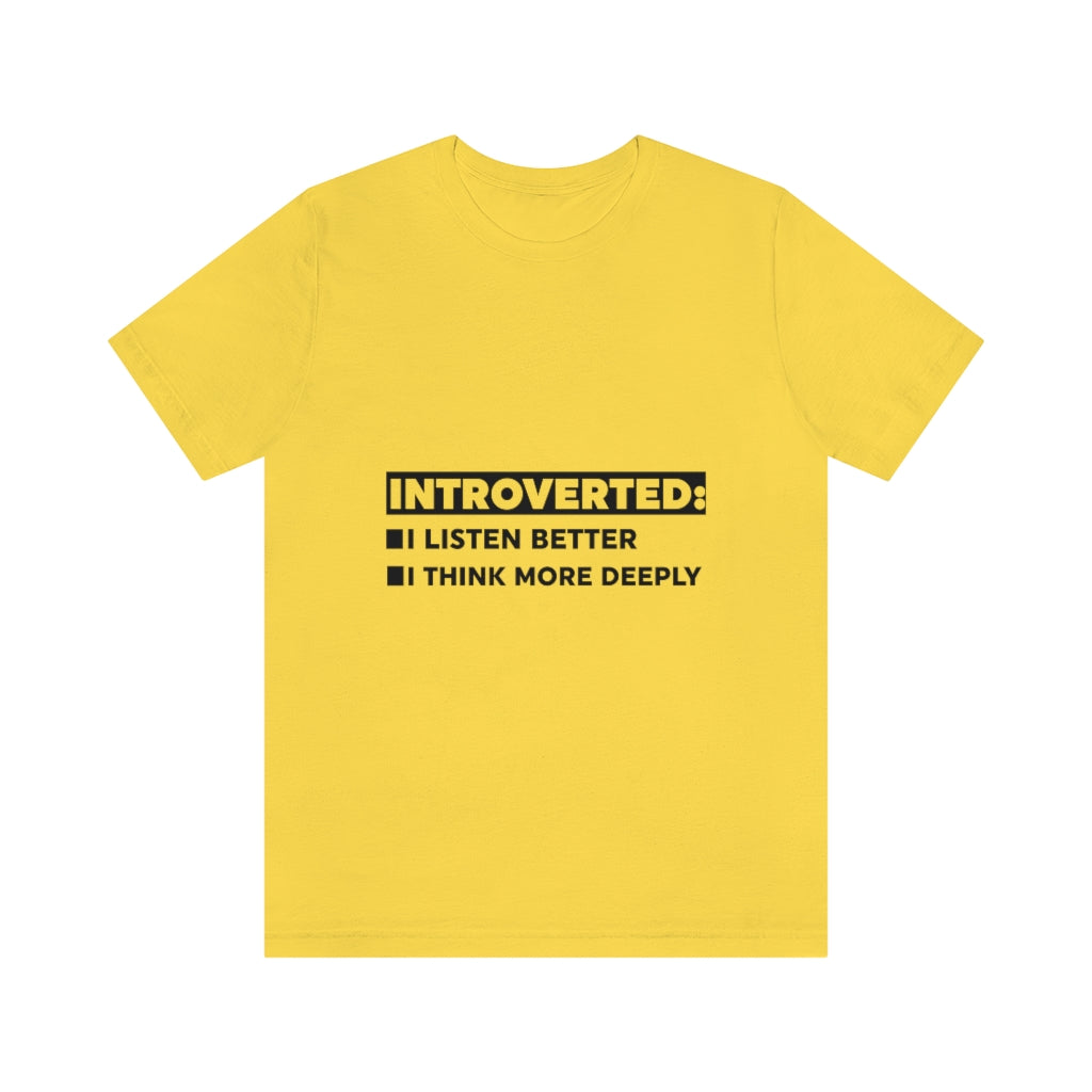 Unisex Jersey Short Sleeve Tee
