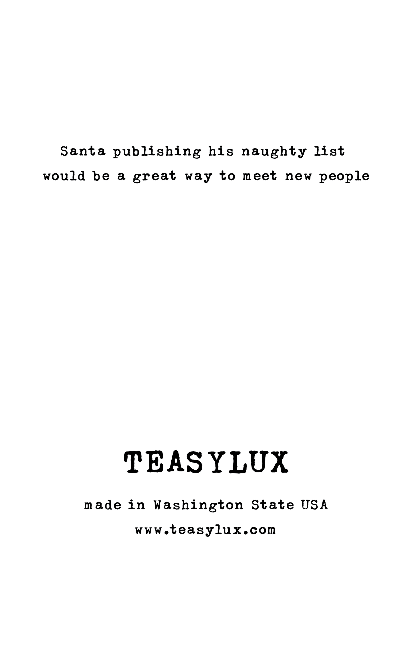 Christmas Cards | Awful Festive Card | Festive Season | Charm Love Gift | Snarky Appreciation | Joyful Thank You | Family Santa Clause Women