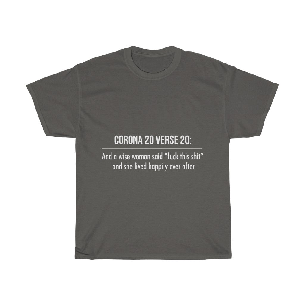 Unisex Heavy Cotton Tee - Corona 20 verse 20