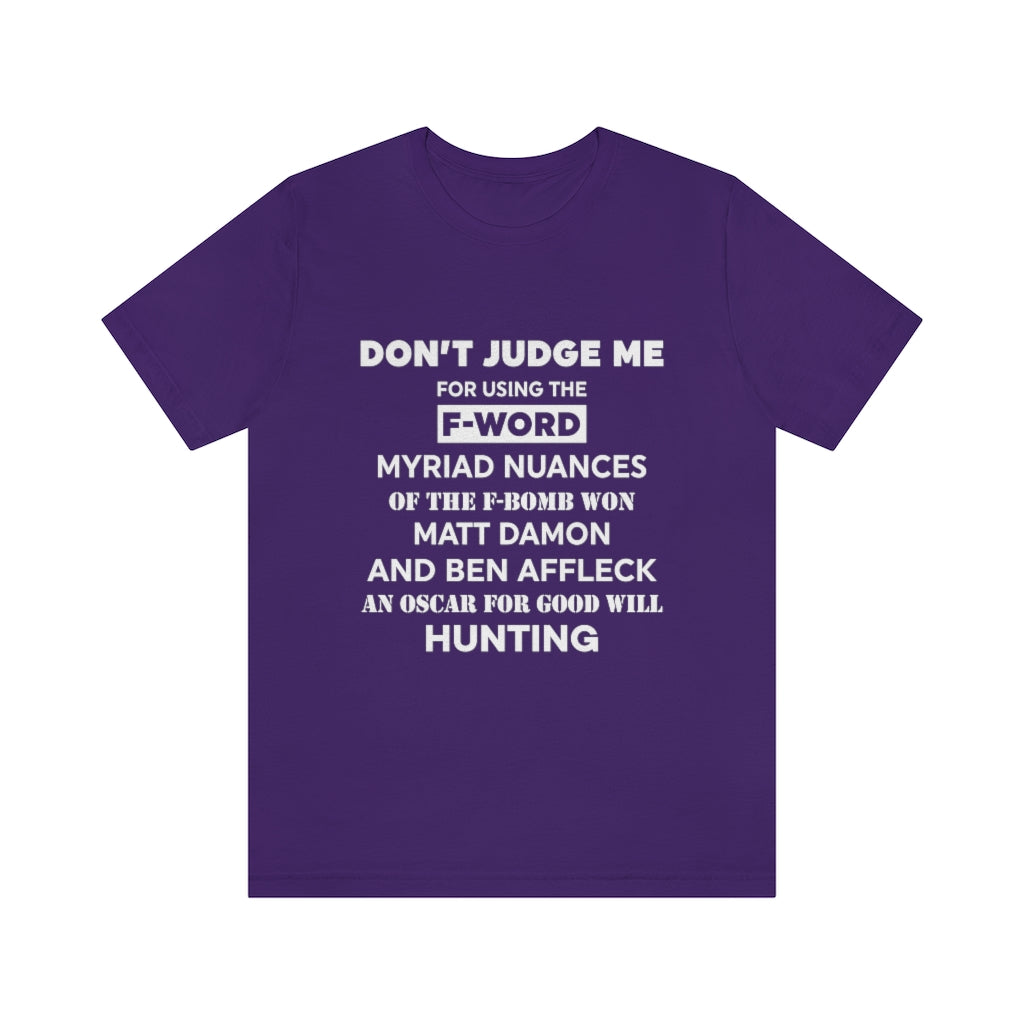Unisex Jersey Short Sleeve Tee