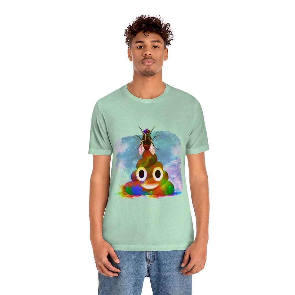 Fly Poop Unisex Jersey Short Sleeve Tee