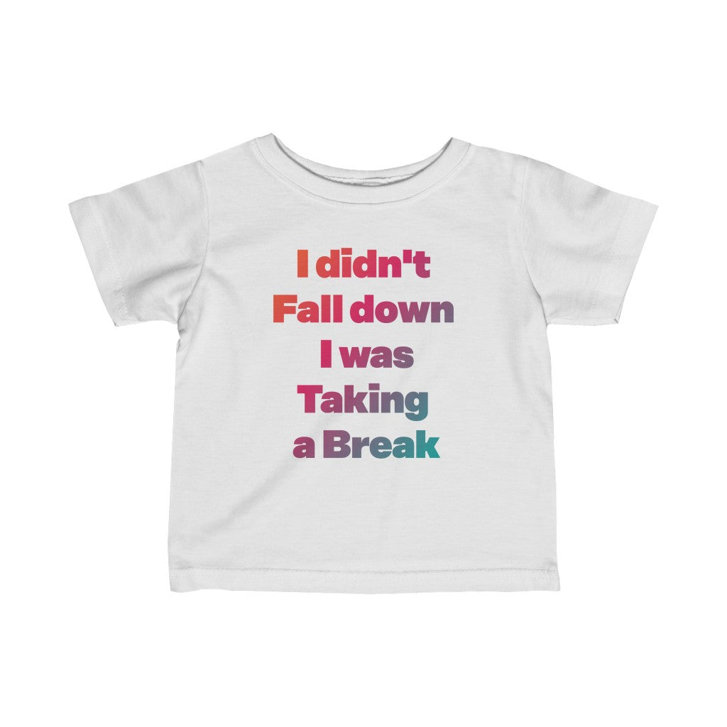 Infant Fine Tee | Bodysuits Outfits | Adorable Floral Trendy Tops | Gender-Neutral | Custom Weird Baby Clothes | Sweet Vintage