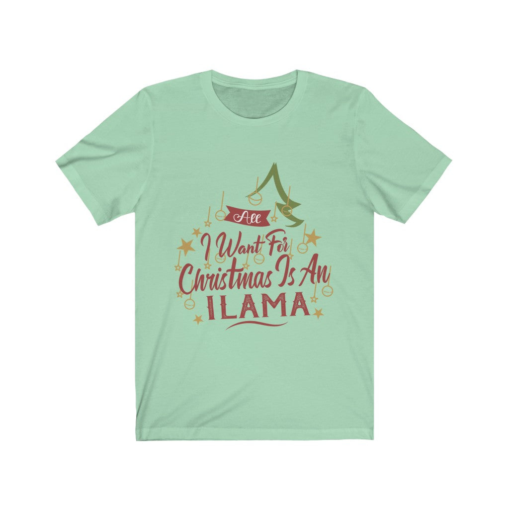 All I want for Christmas is an ILama t-shirt