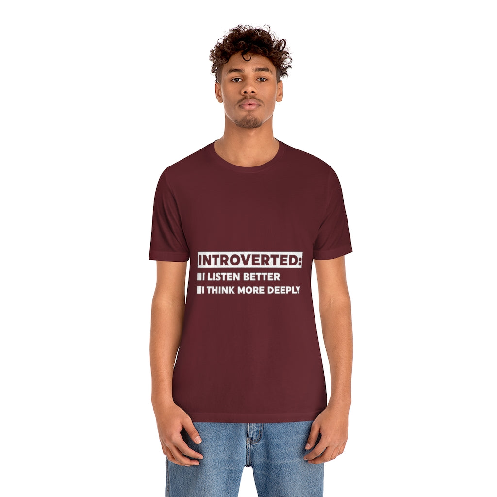 Unisex Jersey Short Sleeve Tee