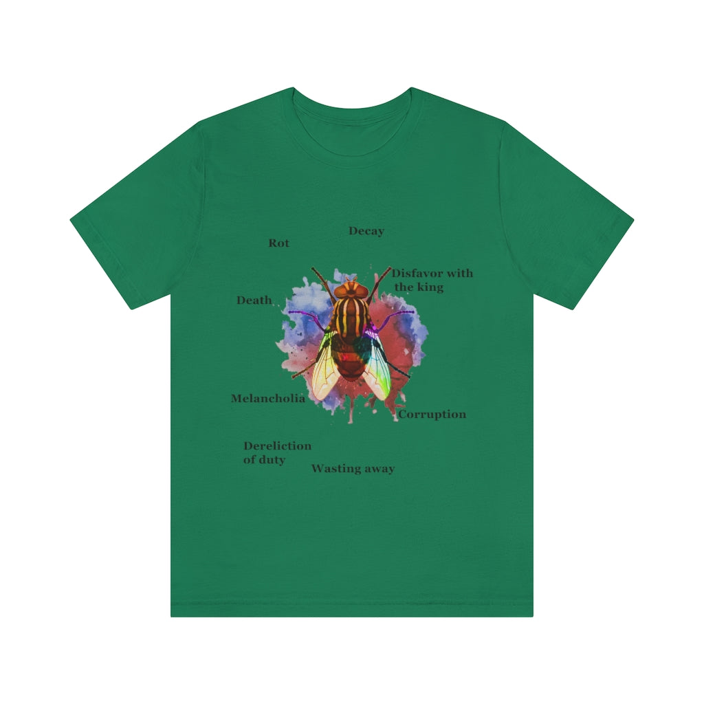 Fly Characteristics Unisex Jersey Short Sleeve Tee