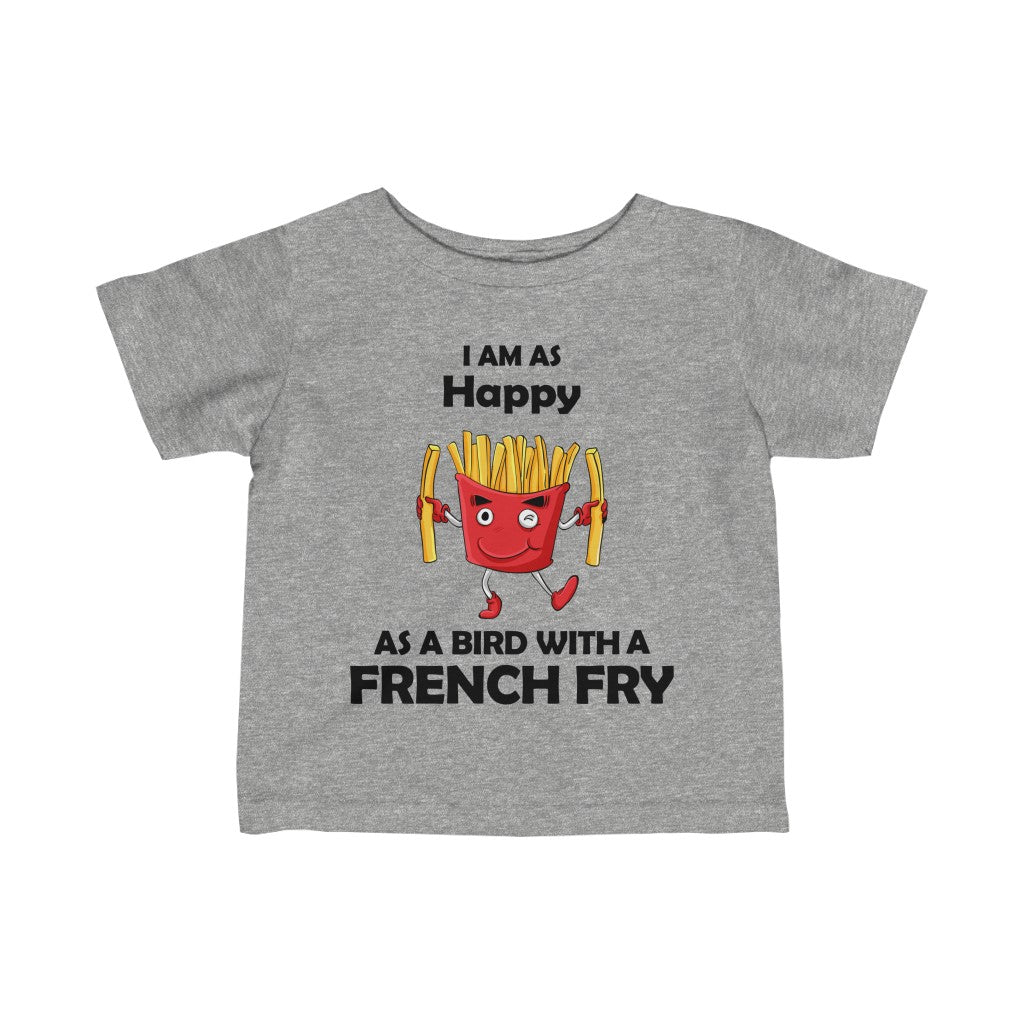 Infant Fine Tee | Bodysuits Outfits | Adorable Floral Trendy Tops | Gender-Neutral | Custom Weird Baby Clothes | Embroidered Vintage
