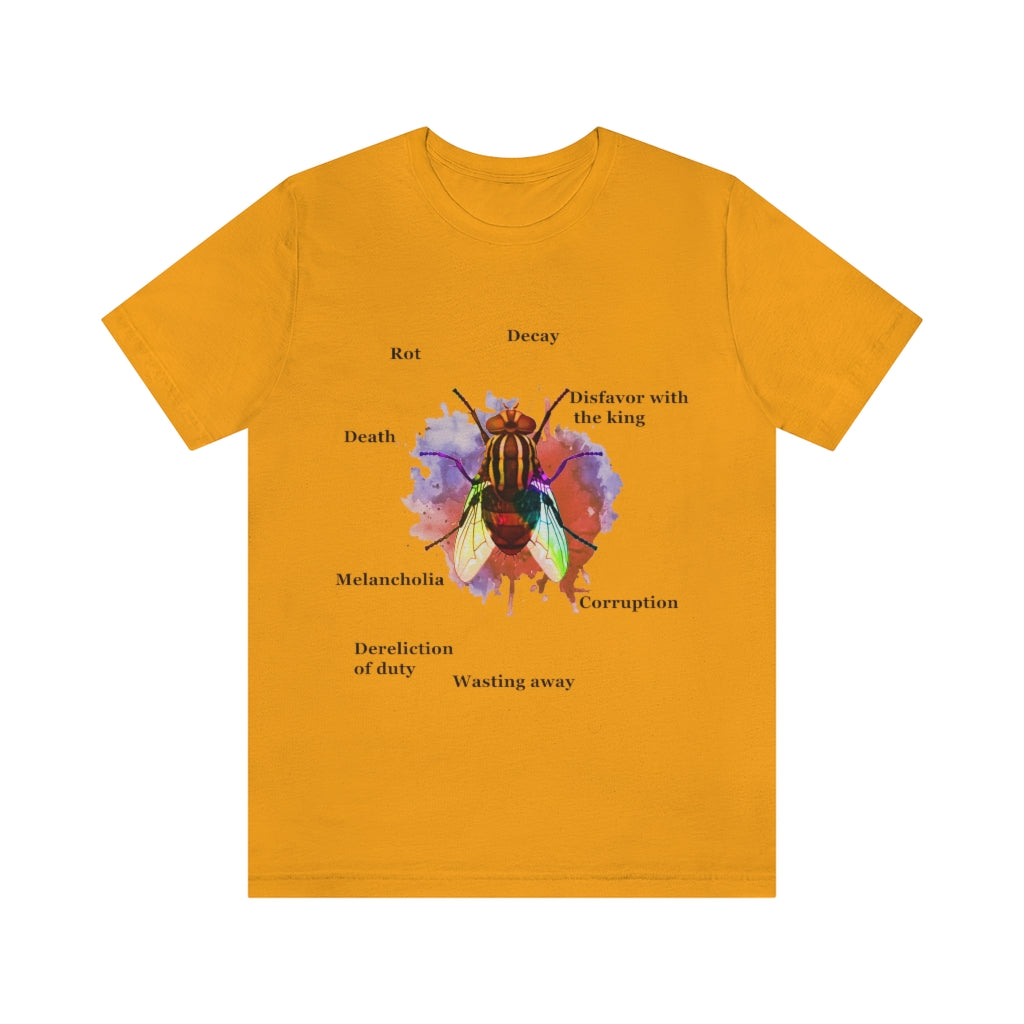 Fly Characteristics Unisex Jersey Short Sleeve Tee