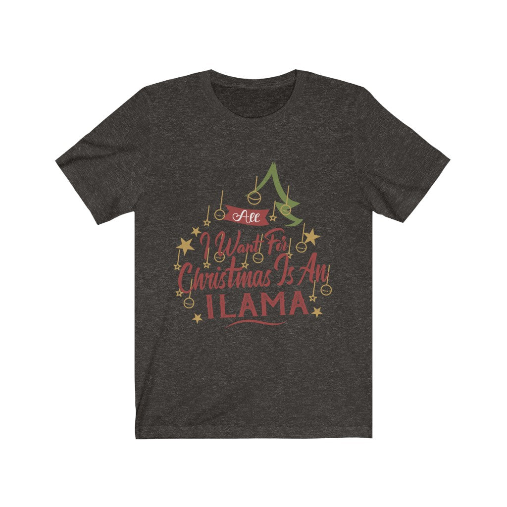All I want for Christmas is an ILama t-shirt