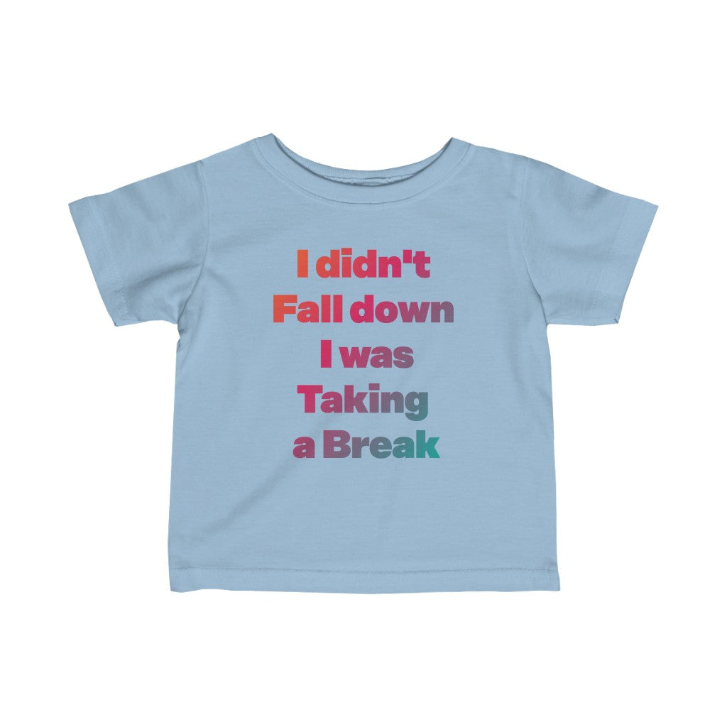 Infant Fine Tee | Bodysuits Outfits | Adorable Floral Trendy Tops | Gender-Neutral | Custom Weird Baby Clothes | Sweet Vintage