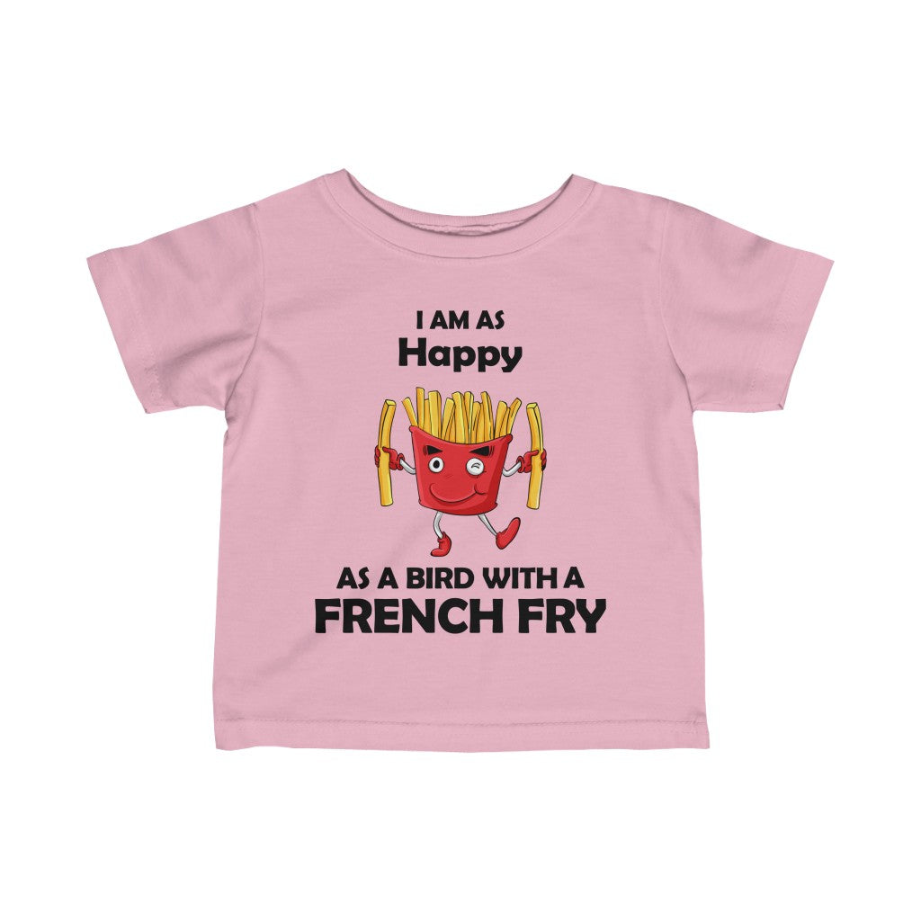 Infant Fine Tee | Bodysuits Outfits | Adorable Floral Trendy Tops | Gender-Neutral | Custom Weird Baby Clothes | Embroidered Vintage