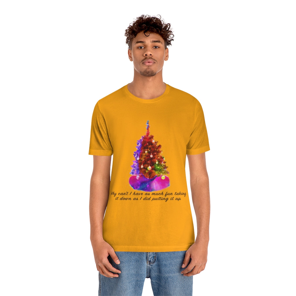 Christmas Tree Unisex Jersey Short Sleeve T-shirt
