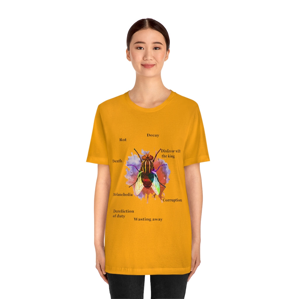 Fly Characteristics Unisex Jersey Short Sleeve Tee
