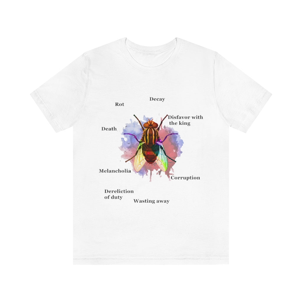 Fly Characteristics Unisex Jersey Short Sleeve Tee