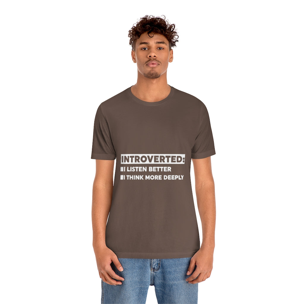 Unisex Jersey Short Sleeve Tee