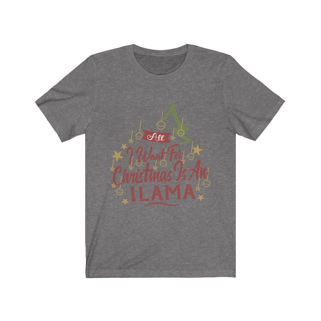 All I want for Christmas is an ILama t-shirt