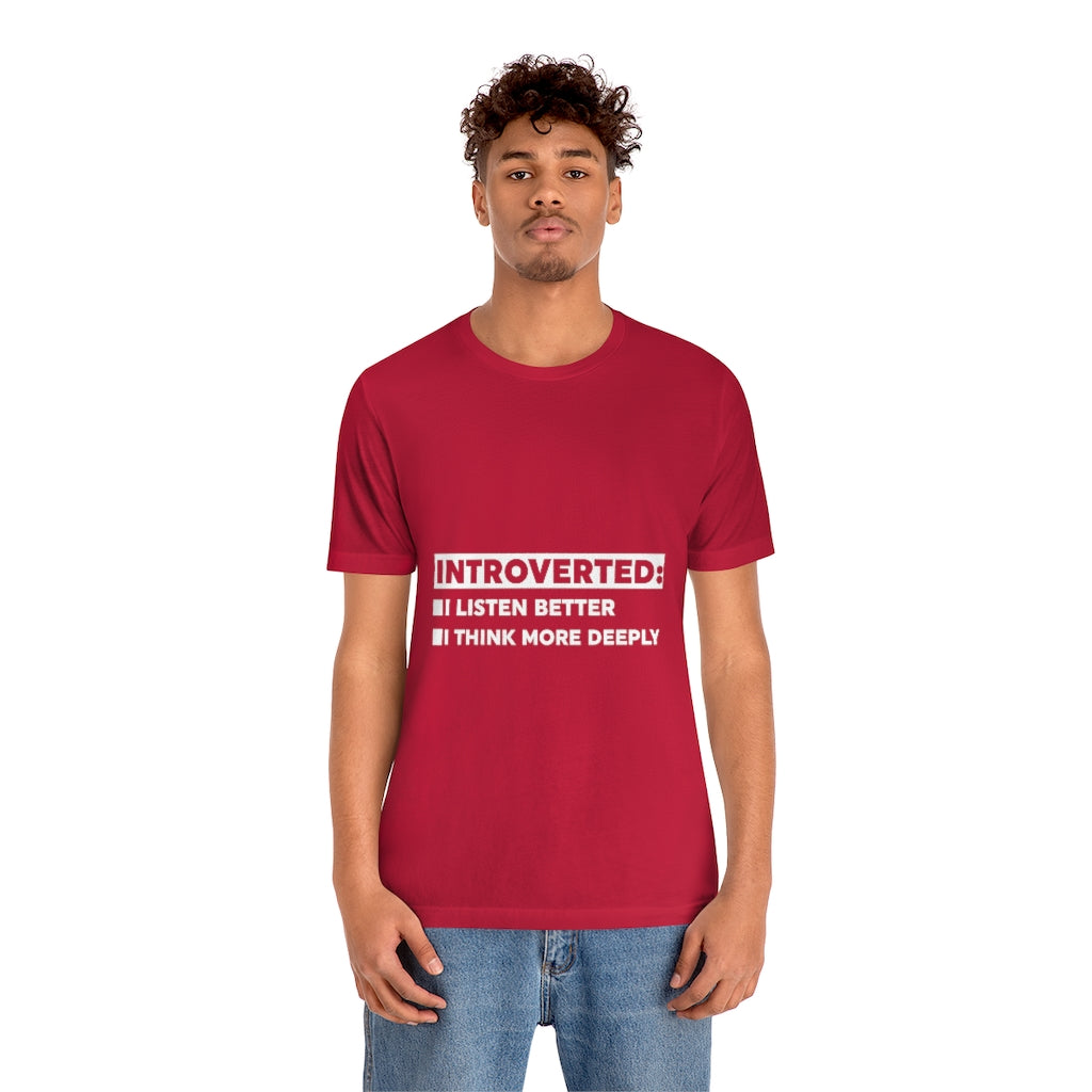 Unisex Jersey Short Sleeve Tee