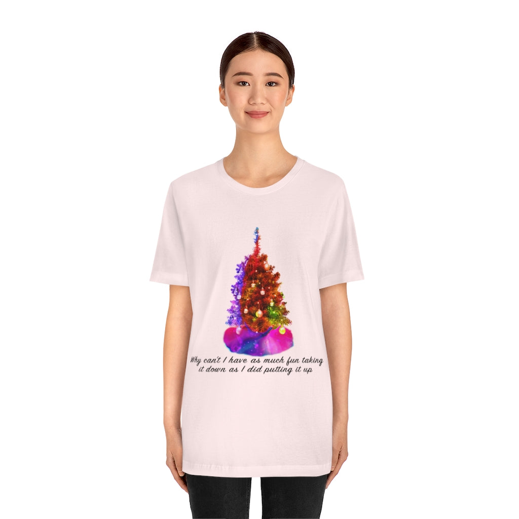 Christmas Tree Unisex Jersey Short Sleeve T-shirt