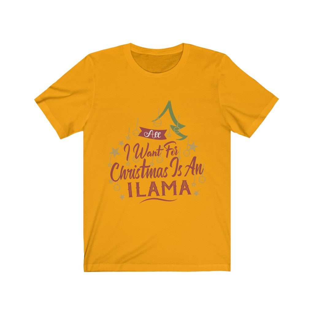 All I want for Christmas is an ILama t-shirt