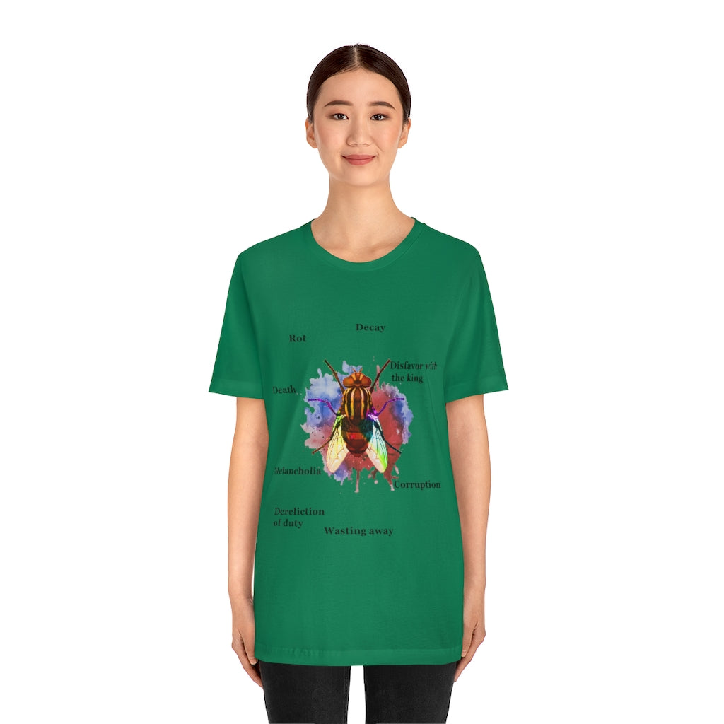 Fly Characteristics Unisex Jersey Short Sleeve Tee