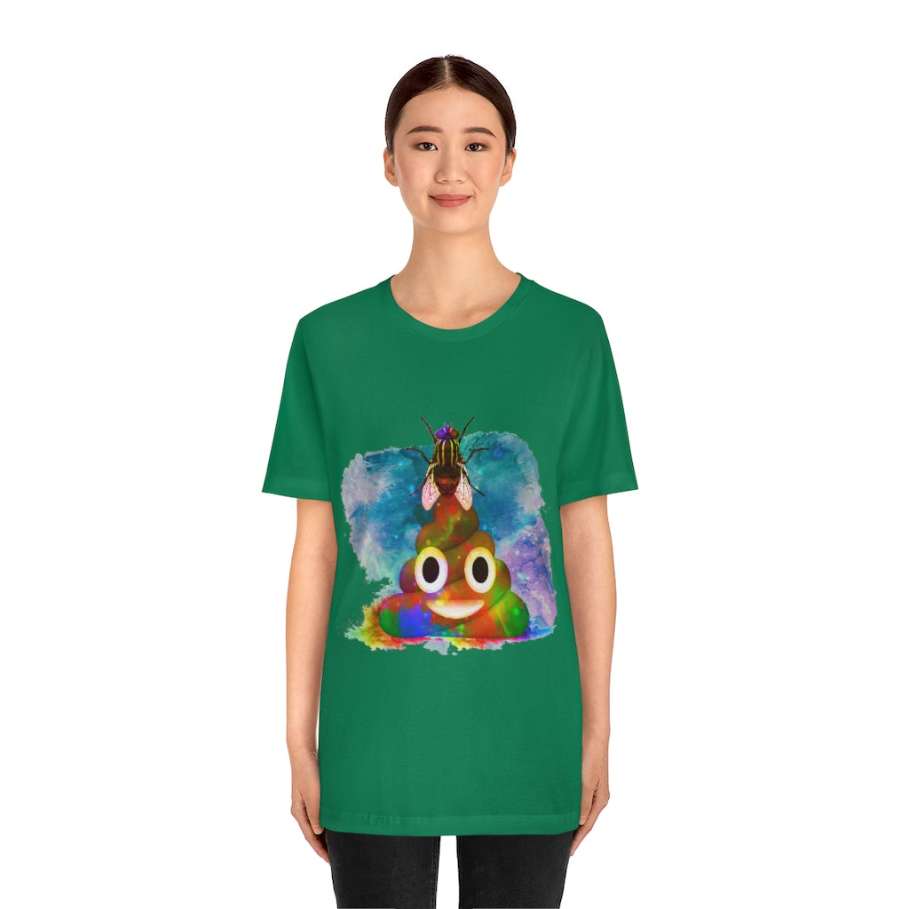 Fly Poop Unisex Jersey Short Sleeve Tee
