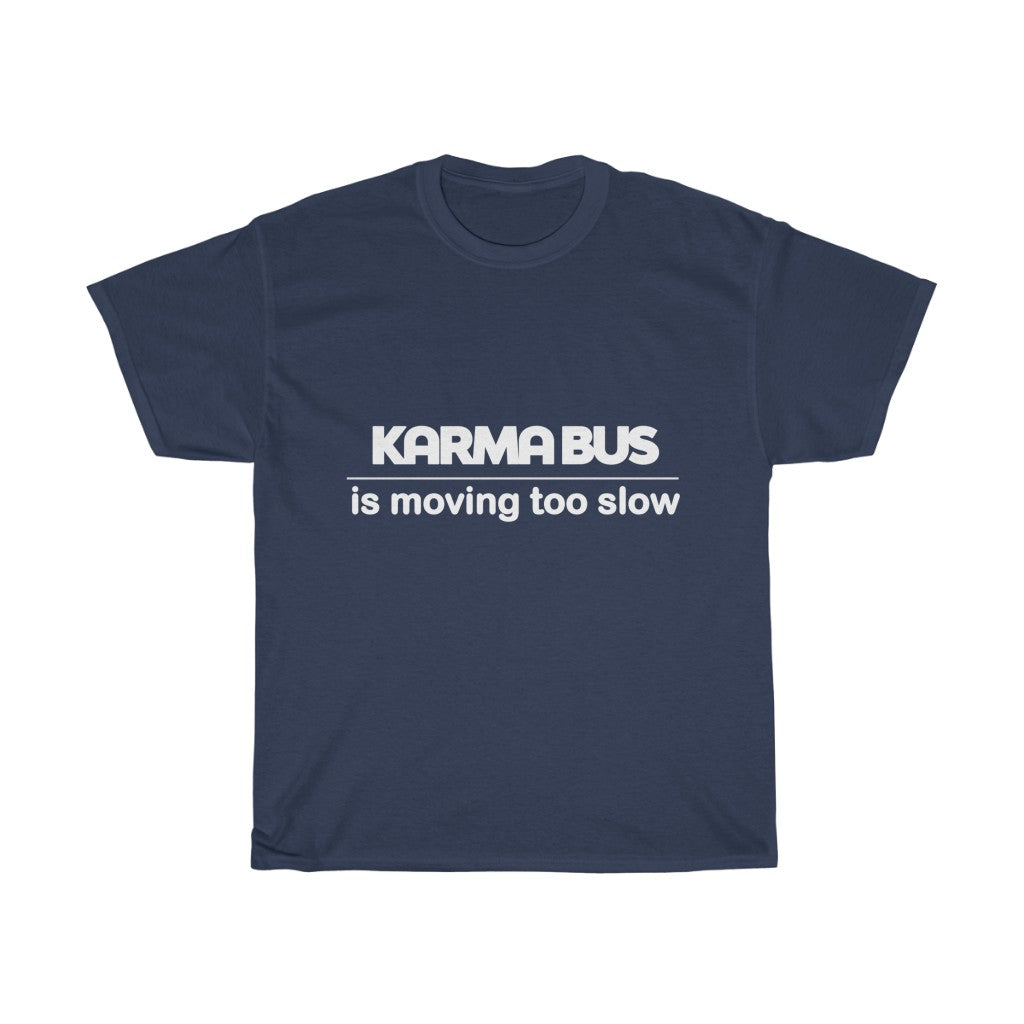 Unisex Heavy Cotton Tee - Karma Bus