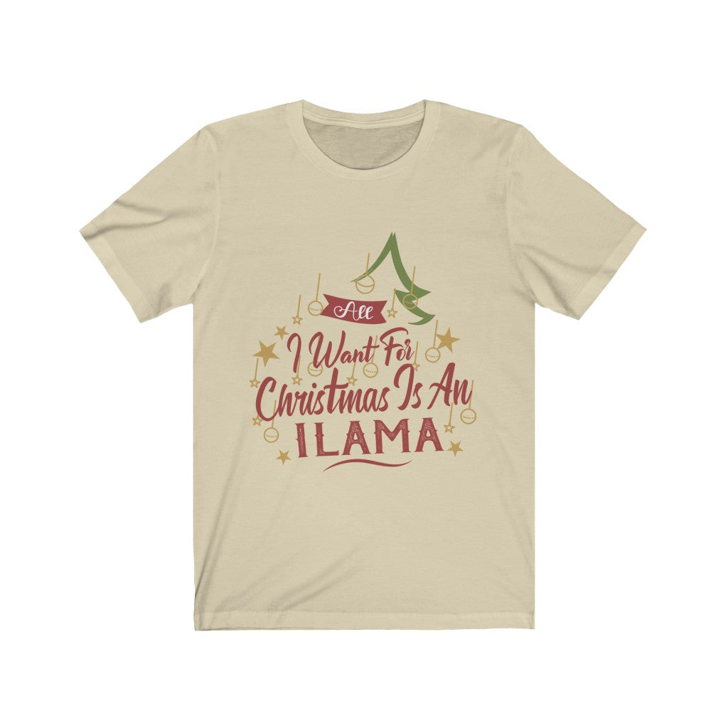 All I want for Christmas is an ILama t-shirt