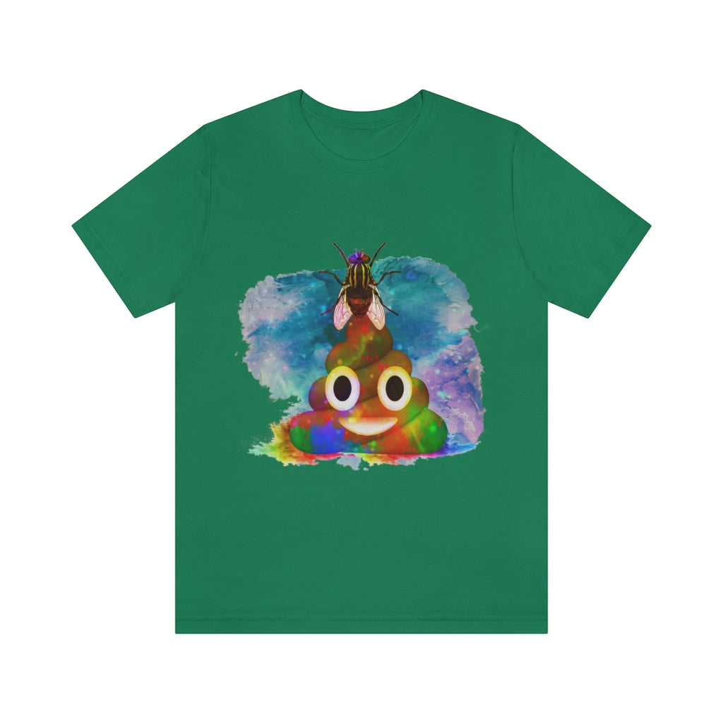 Fly Poop Unisex Jersey Short Sleeve Tee