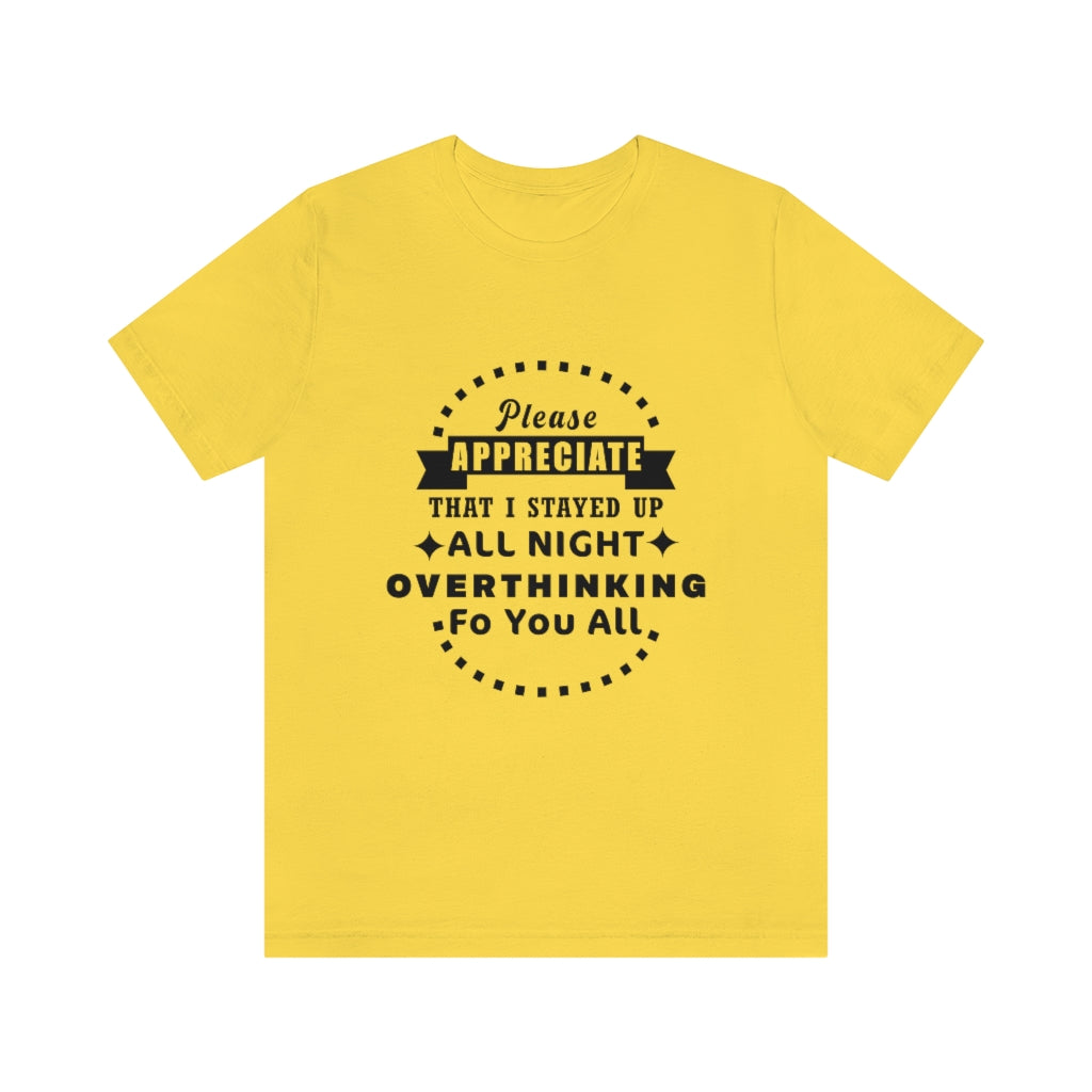Unisex Jersey Short Sleeve Tee