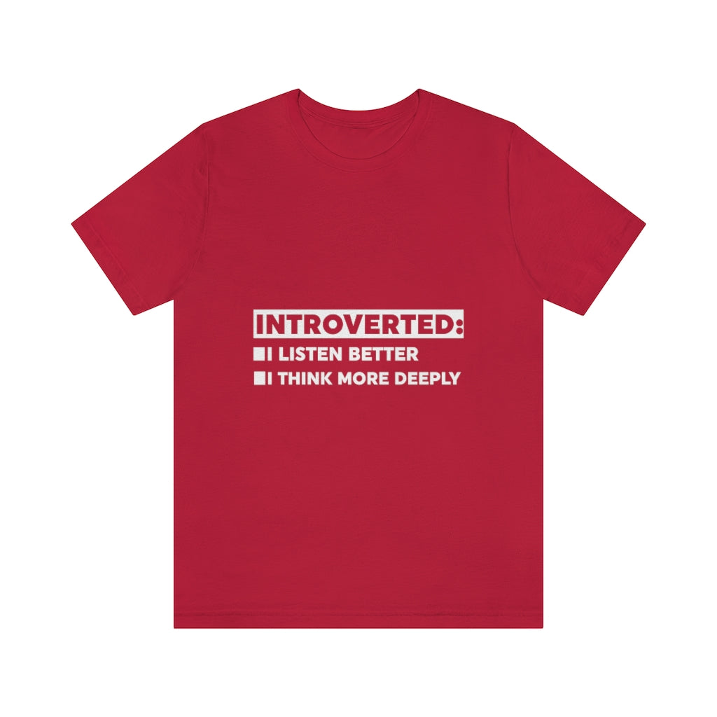 Unisex Jersey Short Sleeve Tee