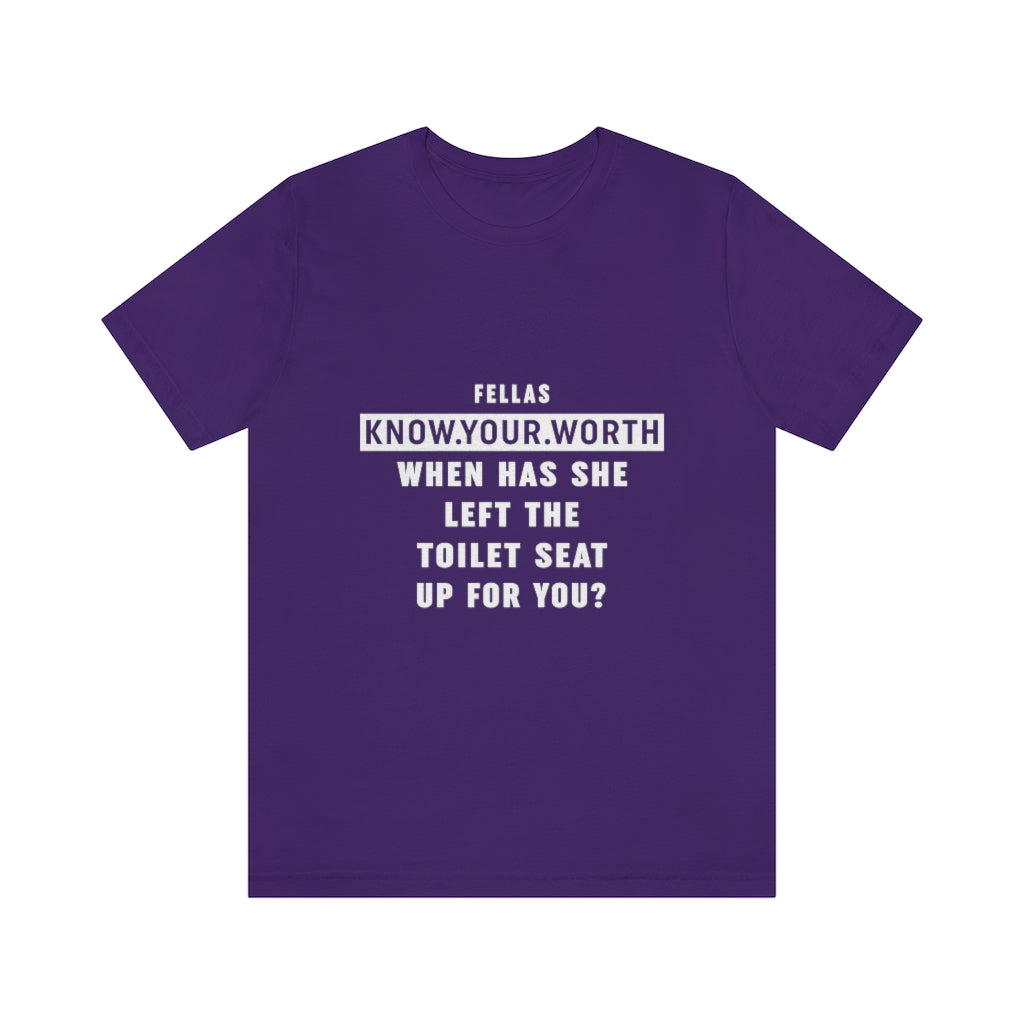 Unisex Jersey Short Sleeve Tee