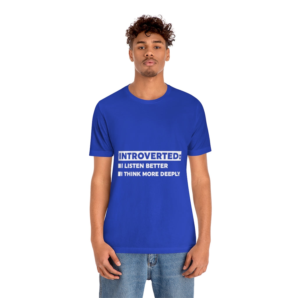 Unisex Jersey Short Sleeve Tee