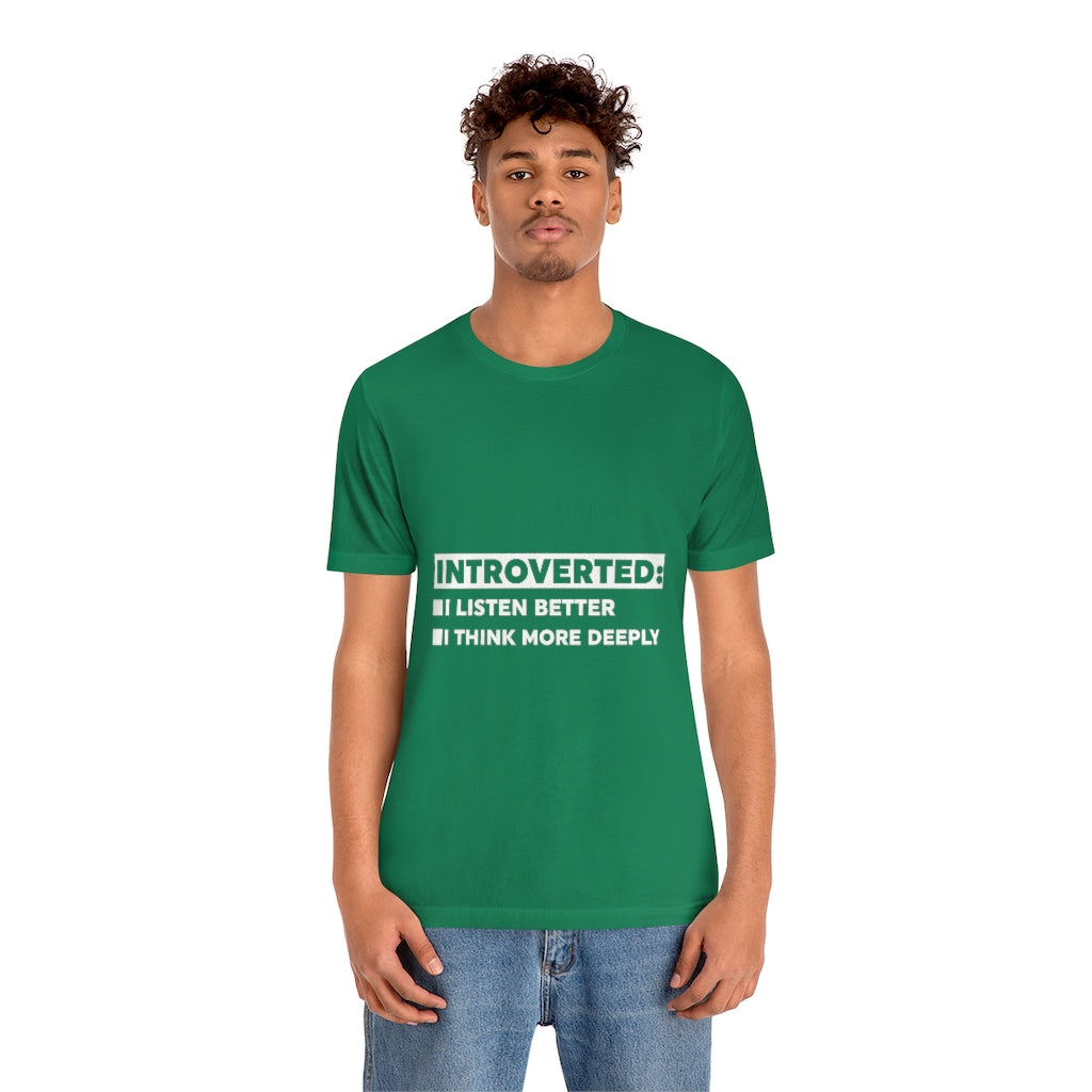 Unisex Jersey Short Sleeve Tee