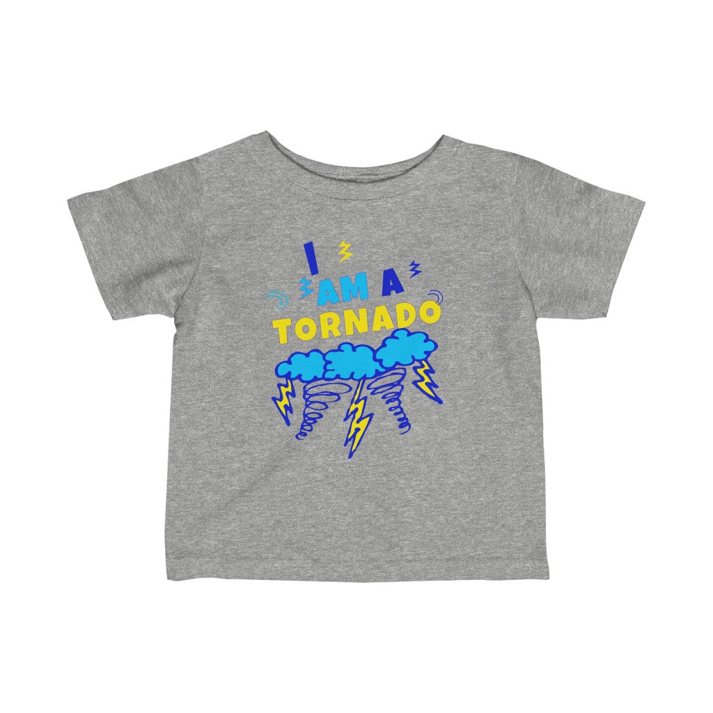 Infant Fine Tee | Bodysuits Outfits | Adorable Floral Trendy Tops | Gender-Neutral | Custom Weird Baby Clothes | Embroidered Vintage
