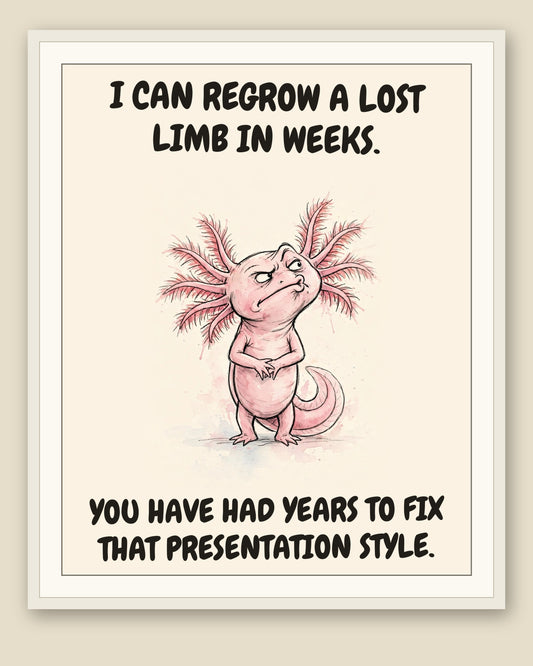 The same print shown framed with a cream mat — frame for display only, not included