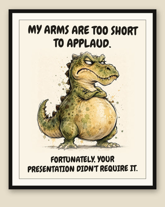 The same print shown framed with a cream mat — frame for display only, not included