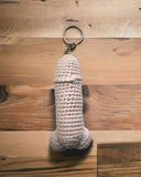 Crotchet Keychains | Handmade Gift For Her  | Snazzy Personalized Charm | Unique Fantasy | Funny Present For Him | Snarky Adult Gift