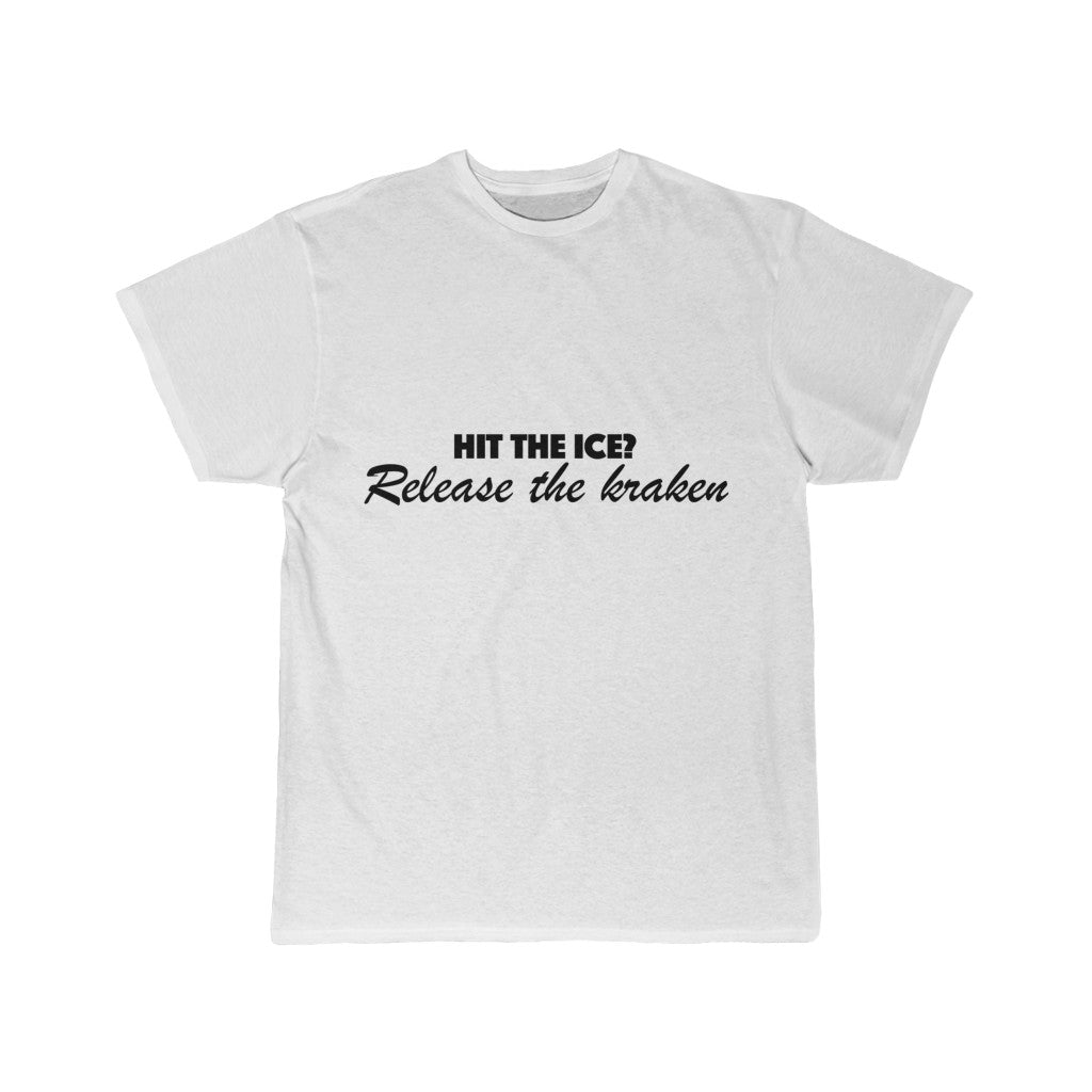 Men's Short Sleeve Tee - Hit the ice?