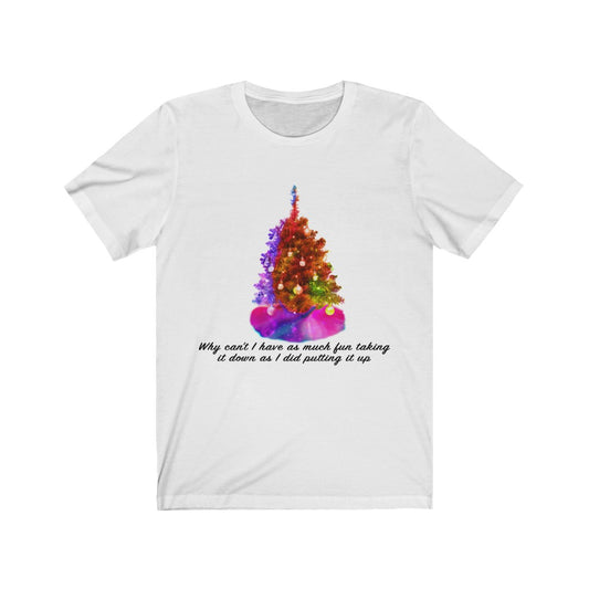 Christmas Tree Unisex Jersey Short Sleeve T-shirt