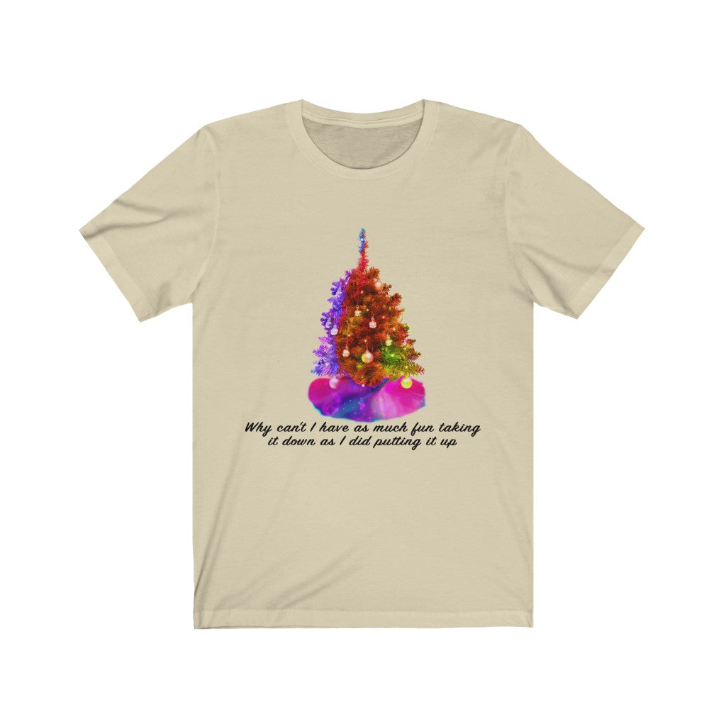 Christmas Tree Unisex Jersey Short Sleeve T-shirt